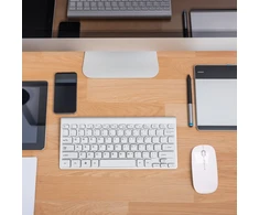 Klaviatūra ir pelė Belaidė klaviatūra pelė komplektas usb mini slim e799