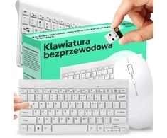 Klaviatūra ir pelė Belaidė klaviatūra pelė komplektas usb mini slim e799