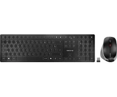 Cherry DW 9500 SLIM Klaviatūra COMBO - WIRELESS Juodas FRANCE