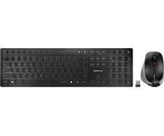 Cherry DW 9500 SLIM Klaviatūra COMBO - WIRELESS Juodas BELGIUM