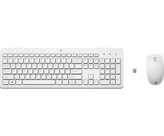Klaviatūra ir pelė HP 230 (230 WL Pelė+KB COMBO WHT 230)