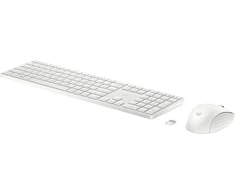 Klaviatūra ir pelė HP 655 Wireless Baltas (860P8AA)