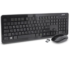 Klaviatūra ir pelė InLine ® Klaviatūra ir pelė USB 2.4G wireless układ max. 1600dpi juodas