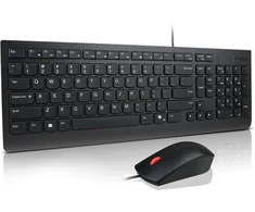 Lenovo Essential Klaviatūra su laidu ir pelė | Klaviatūros ir pelės rinkinys | su laidu | su pele | Estonian | Juodas