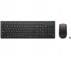 Lenovo Essential | Klaviatūra ir pelė Combo | Wireless | Russian/Cyrillic | Juodas