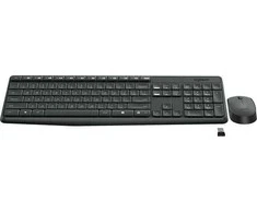 Logitech MK235 Belaidė Klaviatūra ir pelė - Pilkas-HUN-2.4GHZ-INTNL