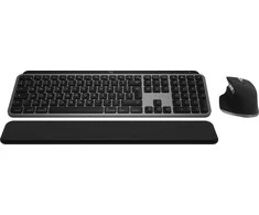 Klaviatūra „Logitech MX Keys S Combo“, skirtas „Mac Graphite“.