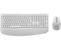 Klaviatūra LOGITECH Signature Comfort Plus MK880 Belaidis rinkinys - OFF-Baltas - US INT'L - BT - INTNL - 973