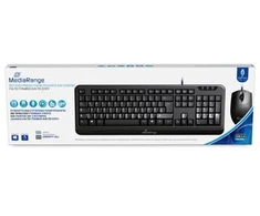 Klaviatūra ir pelė MediaRange (MROS108-GR)