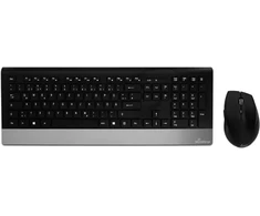 Klaviatūra ir pelė MediaRange QWERTY Niemiecki (MROS105-GR)