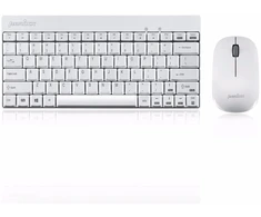 Klaviatūra ir pelė Perixx Perixx PERIDUO-712 DE W, mini klaviatūra and pelė set, cordless, baltas