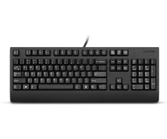 Klaviatūra Kensington Lenovo Preferred Pro II - Klaviatūra - USB - QWERTZ - niemiecki - juoda - ruda pudełko