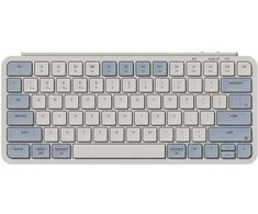 Klaviatūra Keychron B1 Pro Ultra-Slim Wireless Baltai-mėlyna