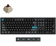 Klaviatūra Keychron Belaidė klaviatūra Q6 ULTRA/Juodas Q6U-M3 KEYCHRON Q6U-M3 (4894979048615)