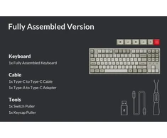 Klaviatūra Keychron C1PX-M3 80% TKL Super Brown Switch Hot-Swap