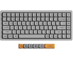 Klaviatūra Keychron K2 HE Concrete Edition Gateron Double-Rail Magnetic Nebula (4894979047205)