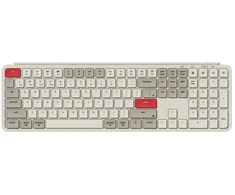 Klaviatūra Keychron Klaviatūra B6 Pro Wireless Low Profile Retro Raudona