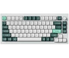 Klaviatūra žaidimams Keychron Q1 HE Gateron Double-Rail Magnetic belaidė magnetyczno-mechaninė su pašvietimu balta
