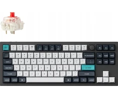 Klaviatūra Keychron Q3 Max (Carbon Juodas) - Gateron Jupiter Raudona Switches