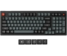 Klaviatūra Keychron V5 8K QMK Keychron Super Raudona (4894979021007)