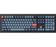 Klaviatūra Keychron V6 MAX Full Size Banana Switch Juodas