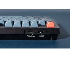 Klaviatūra Keychron V6 MAX Full Size Banana Switch Juodas