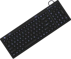 Klaviatūra Keysonic KeySonic KSK-6031INEL klaviatūra USB QWERTZ niemiecki Juodas