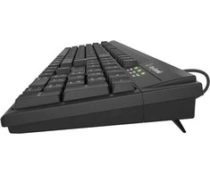 Klaviatūra „KeySonic“ viso dydžio USB-TAS, IPX7, juodas, KSK-8008U-IP