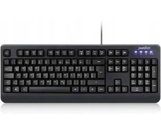 Klaviatūra „Klaviatūra Perixx Perixx PERIBOARD-517 DE“, vandeniui ir dulkėms atspari USB klaviatūra, IP65, juoda