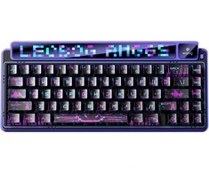 Klaviatūra Leobog gasket AMG65 Violetinė LightFeather switch RGB