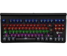 Liocat klaviatūra žaidimams KX 365+ C mechaninė qwerty outemu mėlynos spalvos juodos spalvos