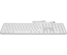 Klaviatūra LMP USB-C skaitmeninė klaviatūra 106 klavišų laidinė USB-C klaviatūra su 1x USB-C ir aliuminio viršutiniu dangteliu – ispanų k.