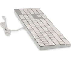 Klaviatūra LMP USB-C skaitmeninė klaviatūra 106 klavišų laidinė USB-C klaviatūra su 1x USB-C ir aliuminio viršutiniu dangteliu – ispanų k.