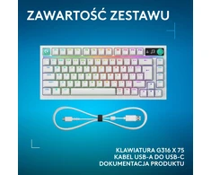 Klaviatūra Logitech G316 X 75 GL Tactile (920-014319)