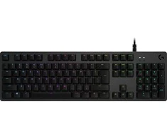 Mechaninė Žaidimų klaviatūra Logitech G512 Carbon, su RGB pašvietimu, išdėstymas: US tarptautinis, GX Red Linear