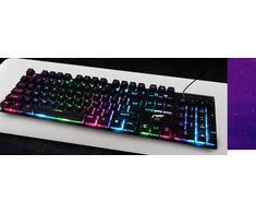 Klaviatūra LTC Klaviatūra RGB komputerowa žaidimams