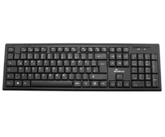 Klaviatūra MediaRange Wireless QWERTY GR Juodas (MROS111-GR)