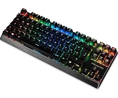 Klaviatūra Modecom Volcano Lanparty Plus juoda DE