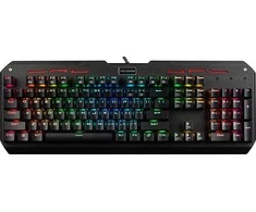 Klaviatūra Modecom Volcano Hammer Outemu Mėlyna (K- MC- HAMMR- U- Mėlynas - RGB- DE)
