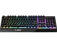 Mecha-membraninė Žaidimų klaviatūra MSI Vigor GK30, su RGB pašvietimu, US išdėstymas