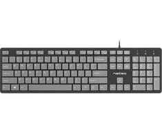 Natec | Klaviatūra | Discus 2 Slim | Standard | su laidu | US | Juodas