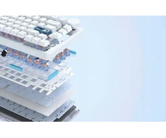ONIKUMA MT706 Klaviatūra (baltas) (QWERTY)