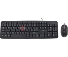 TITANUM TK106 klaviatūra su pele USB Juodas