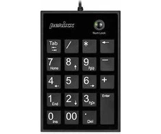 Perixx Perixx PERIPAD-202 U, USB skaitmeninė klaviatūra, juoda