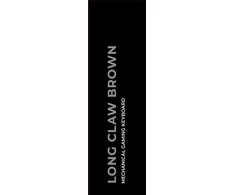 PREYON Long Claw Brown laidinė mechaninė klaviatūra (US, Gateron Brown)