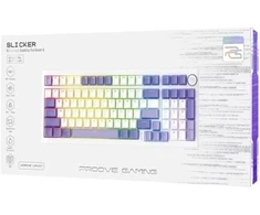 Klaviatūra PROOVE Belaidė klaviatūra žaidimams Gaming Slicker Special Edition balta (Proove)