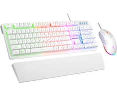 Klaviatūra Rampage KM-RX7 Fortuna V2 (KM-RX7WHITE)