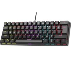 Klaviatūra Mėlyna Rampage PLOWER K60 Mėlyna switch