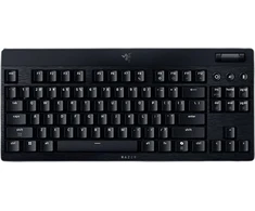 Oranžinis Razer BlackWidow V4 Low-Profile TKL HyperSpeed, Gaming-klaviatūra - juodas, DE-išdėstymas, Razer Low-Profile oranžinis
