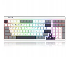 Klaviatūra Redragon Garen Pro K656WGB-RGB-PRO Wireless Gray
